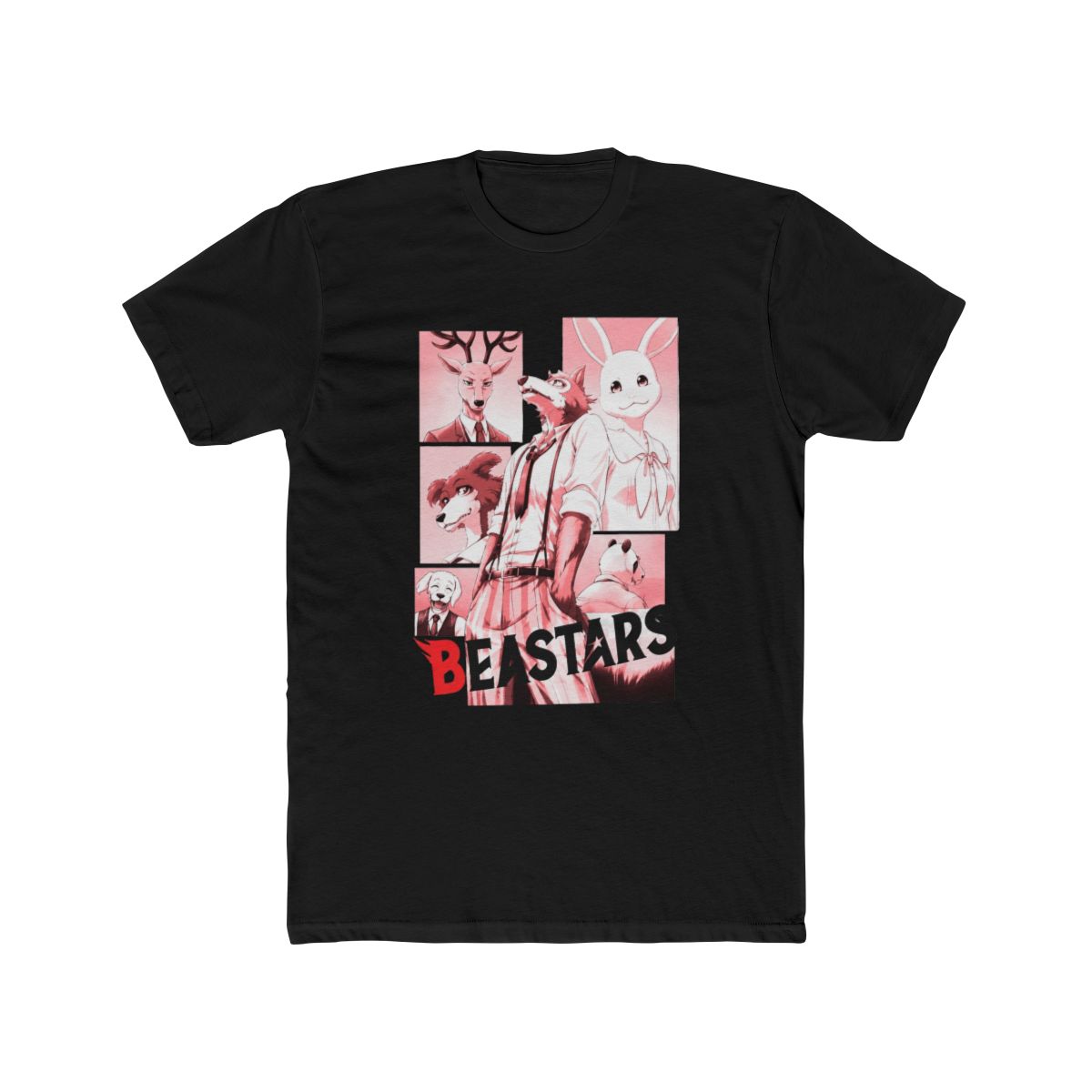 Beastars T Shirt - Standing Collage Group Over Name (Small) - alternate angle 3, merchandise