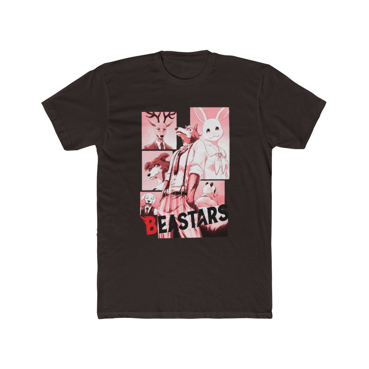 Beastars T Shirt - Standing Collage Group Over Name (Small) - alternate angle 2, merchandise