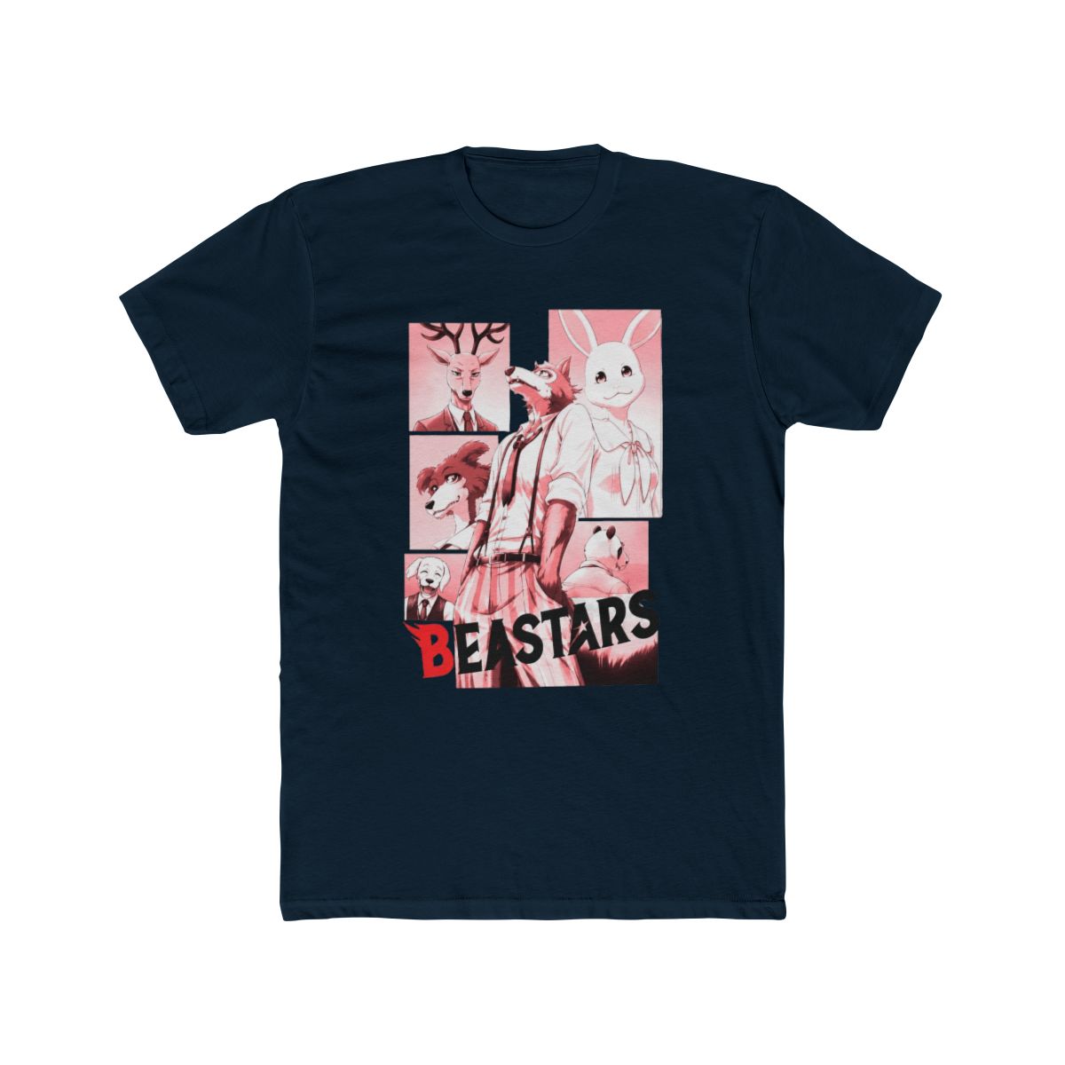 Beastars T Shirt - Standing Collage Group Over Name (Small)