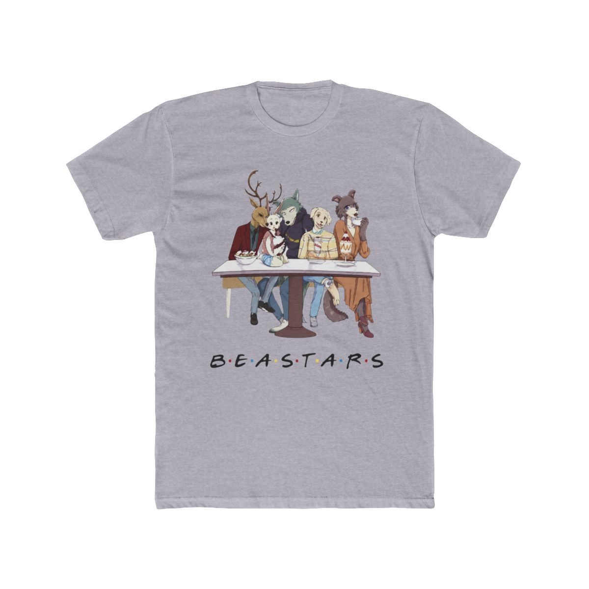 Beastars Friends Anime Cosplay T Shirt - MensCompressionShirt - alternate angle 4, merchandise