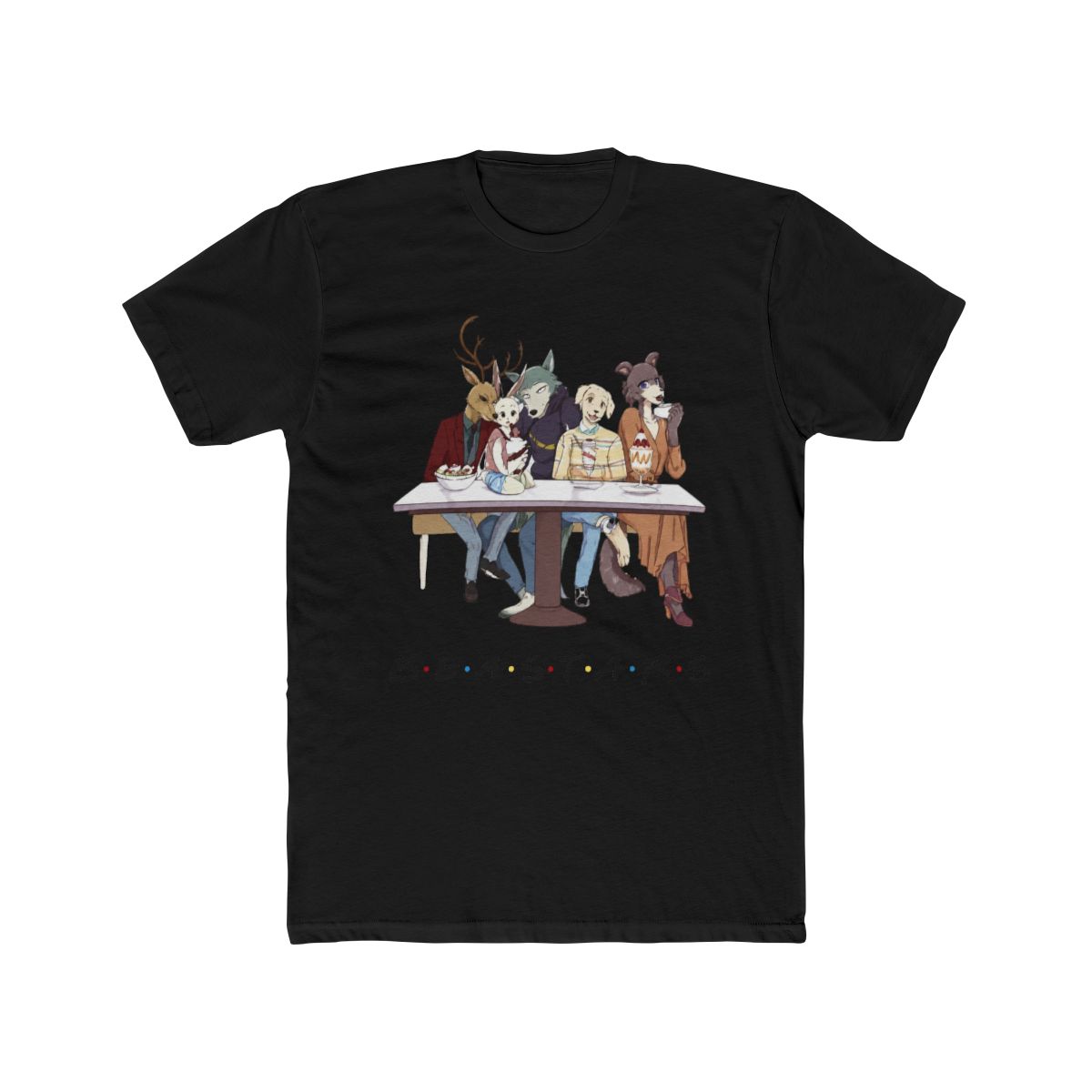 Beastars Friends Anime Cosplay T Shirt - MensCompressionShirt - alternate angle 3, merchandise