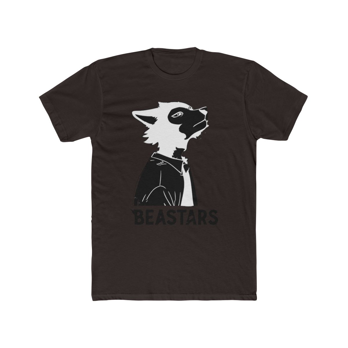 WJHYWDH New Anime T Shirt BEASTARS Merch Casual Short Sleeved T Shirt Tee (Black,Small) - alternate angle 2, merchandise