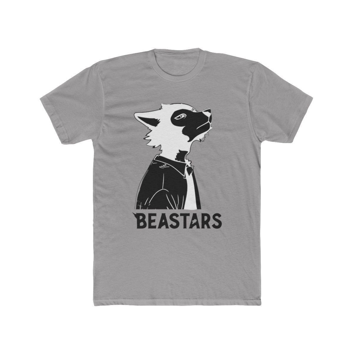 WJHYWDH New Anime T Shirt BEASTARS Merch Casual Short Sleeved T Shirt Tee (Black,Small) - Official T-Shirts merchandise