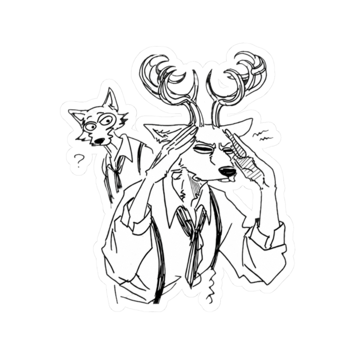 Louis and Legoshi | Beastars - alternate angle 3, merchandise