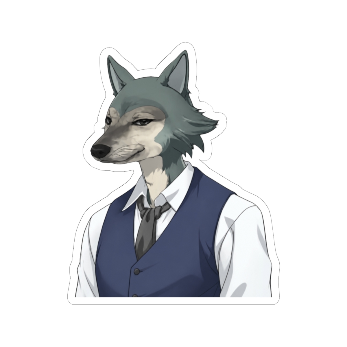 Legoshi Meme Sticker | Funny Anime Vinyl Decal for Fans | Beastars