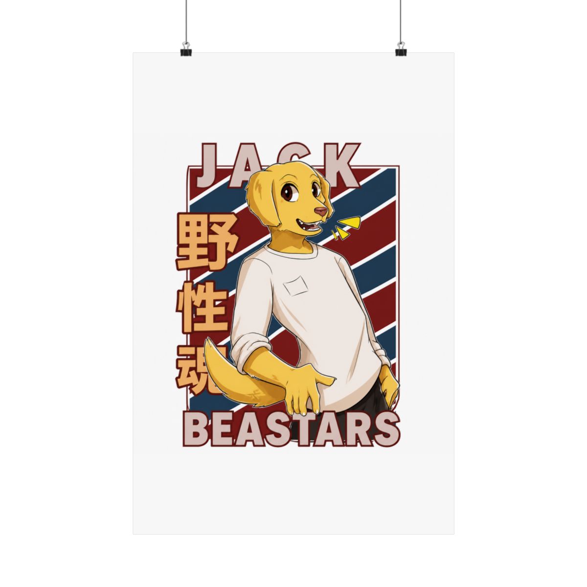 Jack Beastars Anime Manga Design Poster