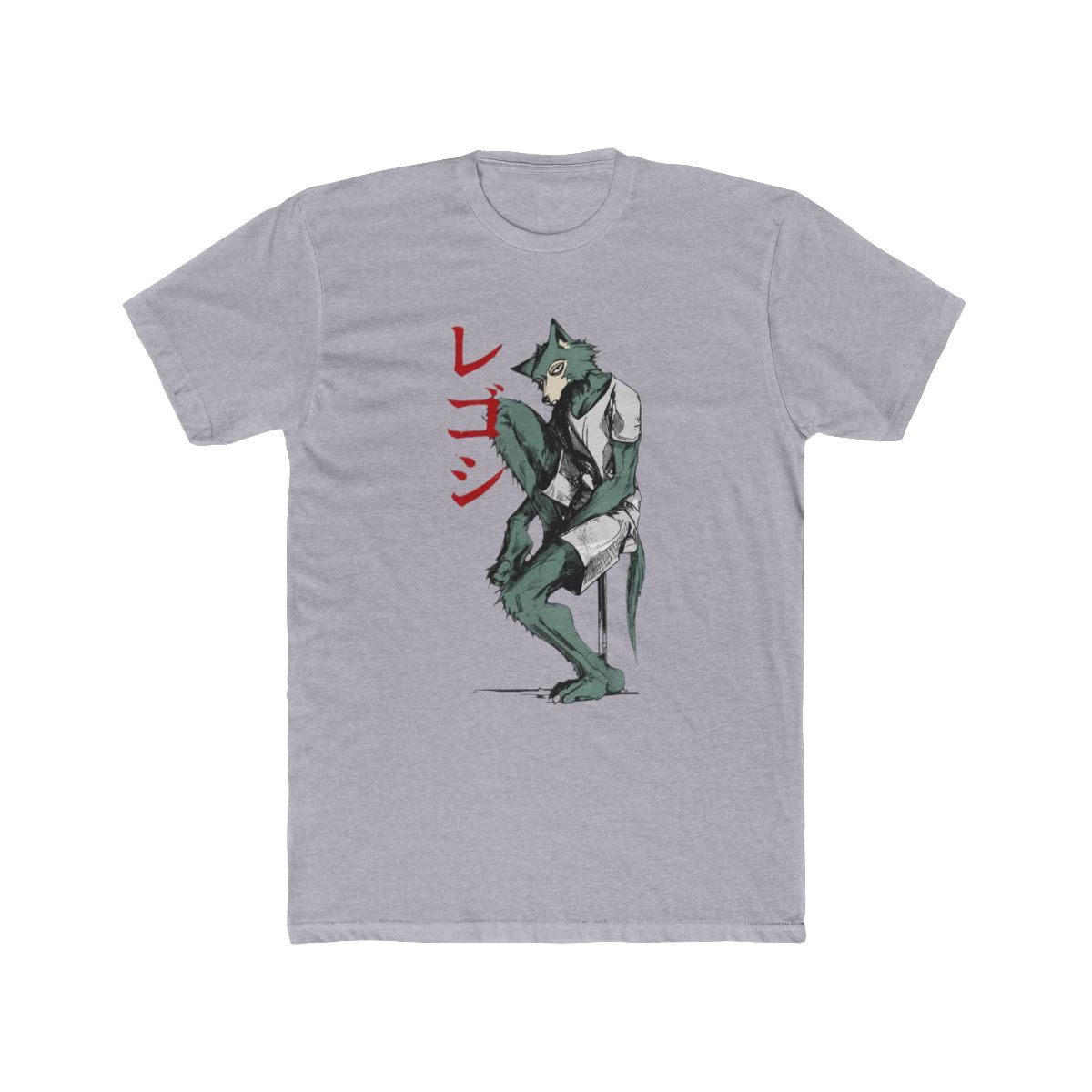 Legoshi Beastars Regoshi Wolf From Beastars Anime T Shirt - alternate angle 2, merchandise