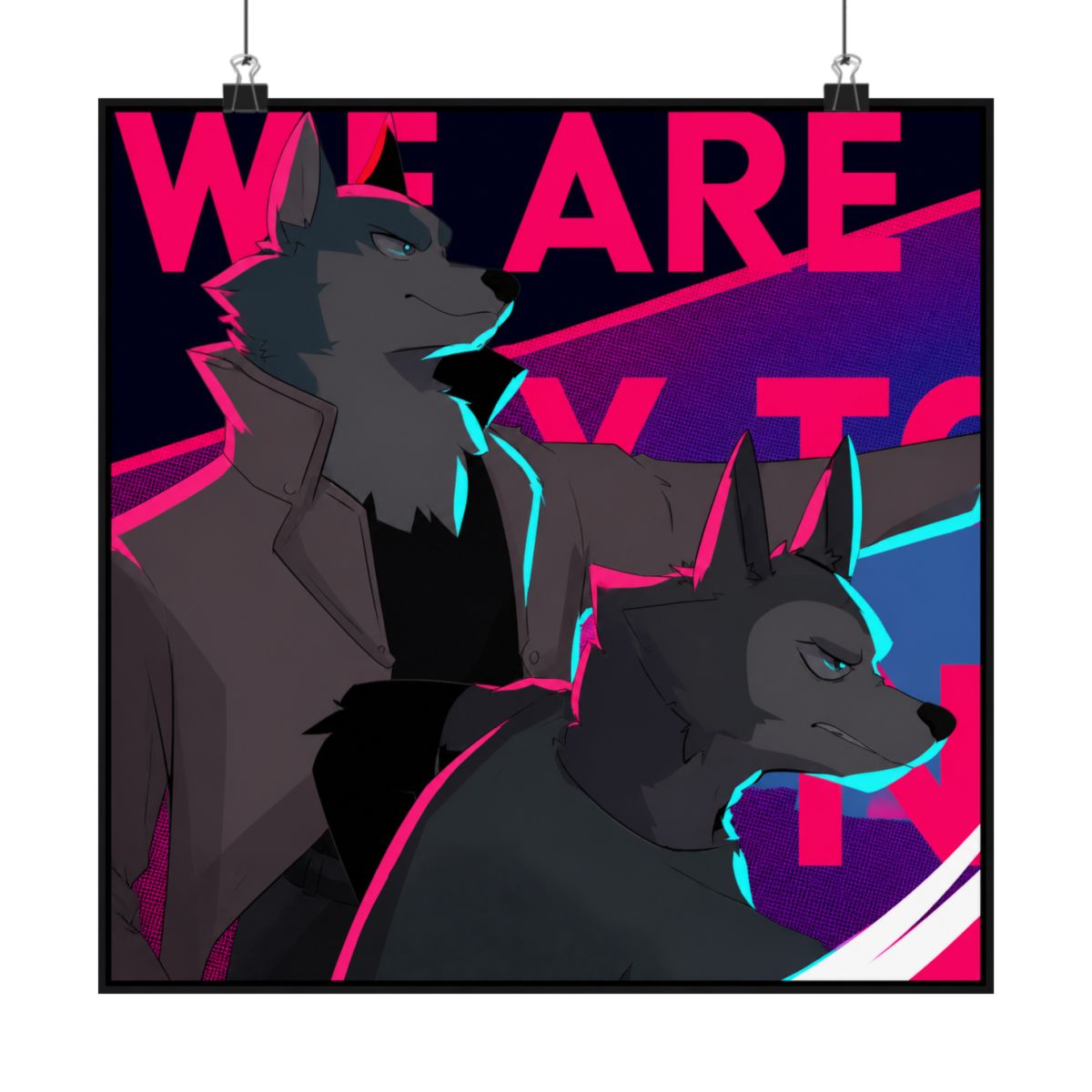 Limited Edition Beastars Wall Art Exclusive Piece - alternate angle 4, merchandise