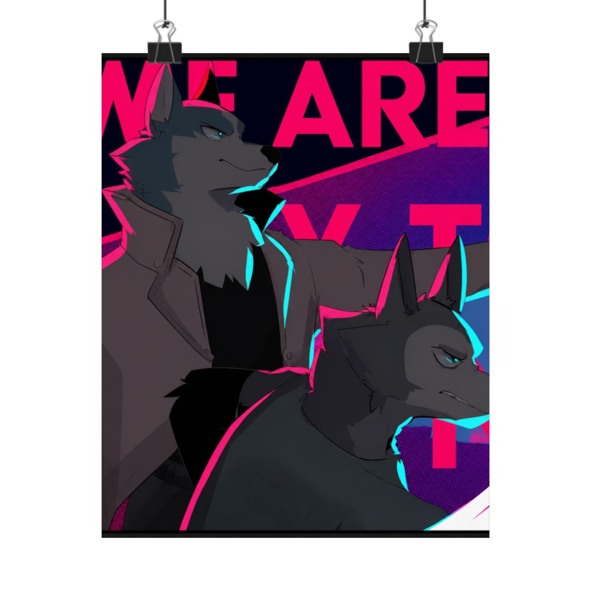 Limited Edition Beastars Wall Art Exclusive Piece - alternate angle 3, merchandise