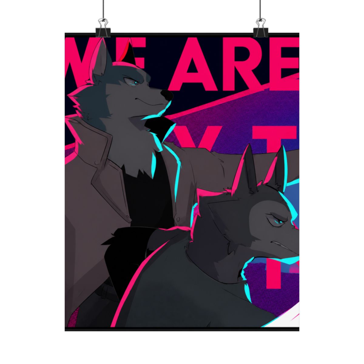 Limited Edition Beastars Wall Art Exclusive Piece - alternate angle 2, merchandise